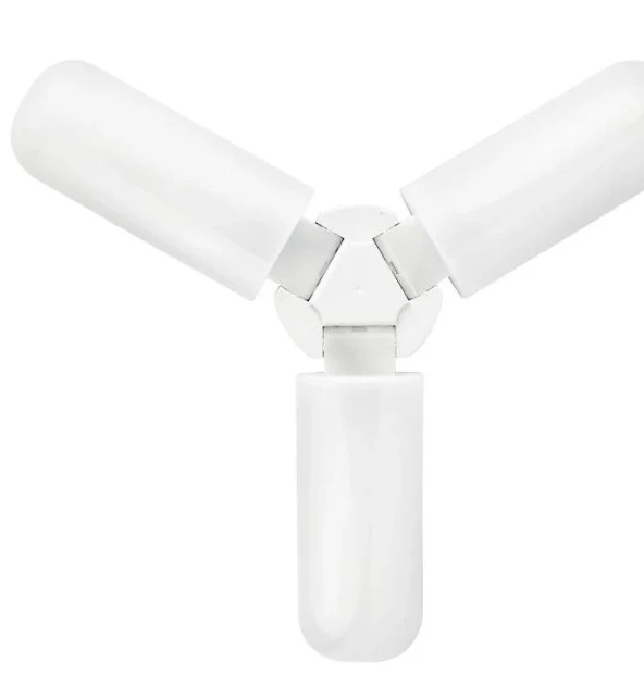 Powermaster PM-24464 E27 Duy 60W 3 Kollu Pervane Beyaz LED Ampul