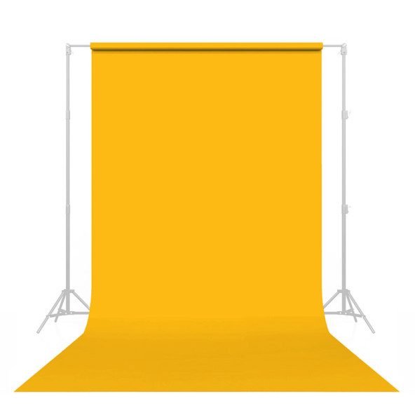 Gdx Seyyar Kağıt Sonsuz Stüdyo Fon Perde (Deep Yellow) 2.70x11 Metre