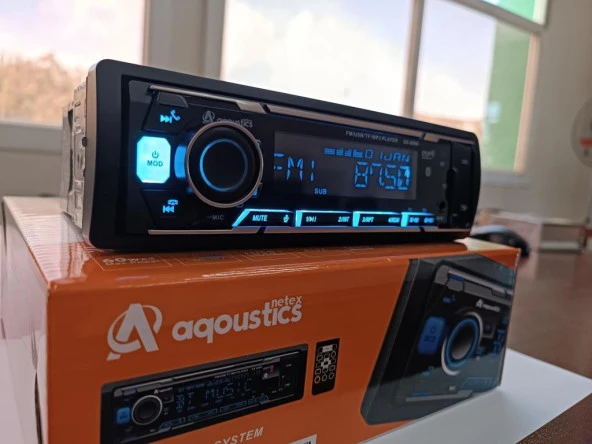 Aqoustics Sx-8000 3Rca İşlemcili Usb Bluetooth Profesyonel Oto Teyp