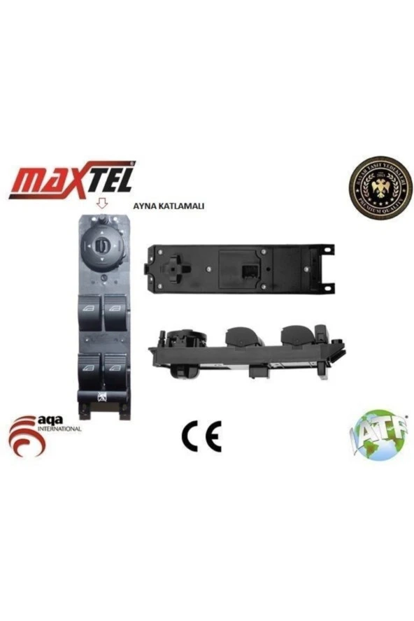 Mxt-18202015 Cam Açma Kaldırma Anahtarı Düğmesi Sol B...