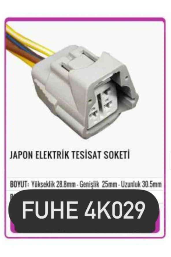 Fhe 4k029 Japon Elektrik Tesisat Soketi