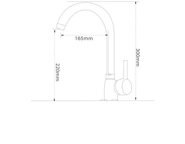 Sardıcı Mutfak Eviye Bataryası Şık Tasarım Baston Borulu - 3