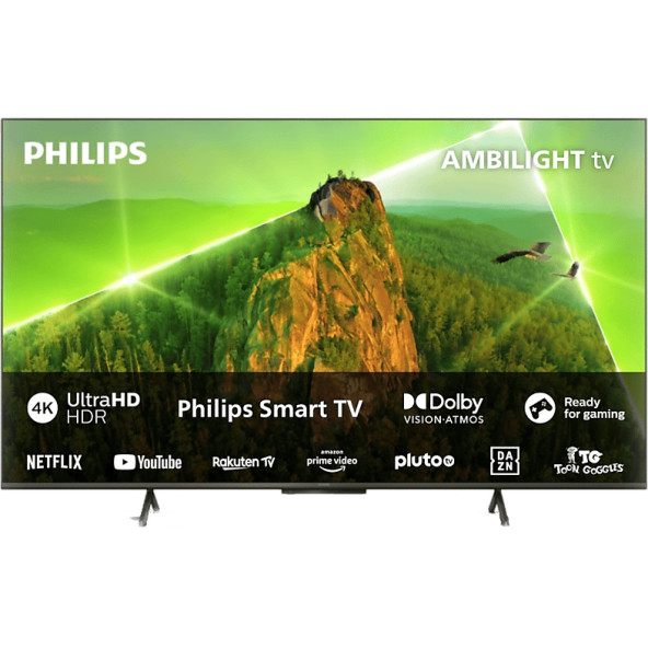 Philips 55PUS8108 55" 140 Ekran 4K Ultra HD Uydu Alıcılı Smart LED TV