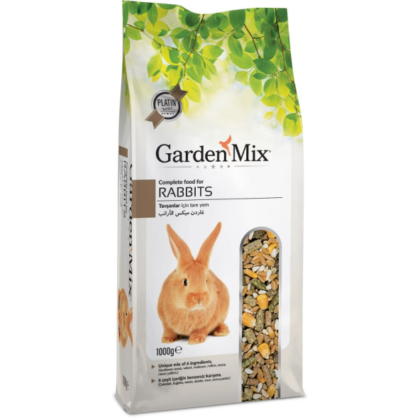 Gardenmix Platin Tavşan Yemi 1Kg