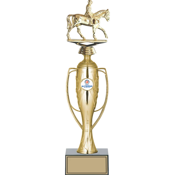 ODAK KUPA - Figürlü Kupalar - At / Binici Figürlü Kupalar FG-025 A - 36 cm