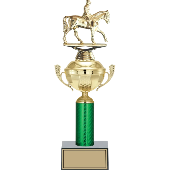 ODAK KUPA - Figürlü Kupalar - At / Binici Figürlü Kupalar FG-050 B - 38 cm