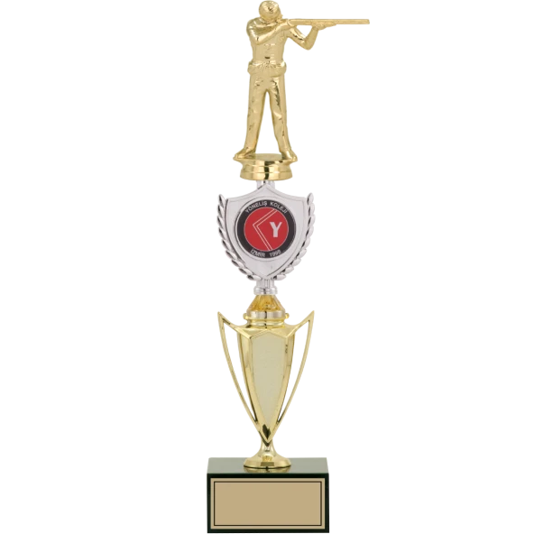ODAK KUPA - Figürlü Kupalar - Atıcı Figürlü Kupalar FG-042 C - 43 cm