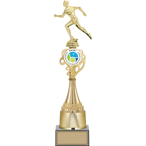 ODAK KUPA - Figürlü Kupalar - Atletizm Erkek Figürlü Kupalar FG-033 A - 44 cm