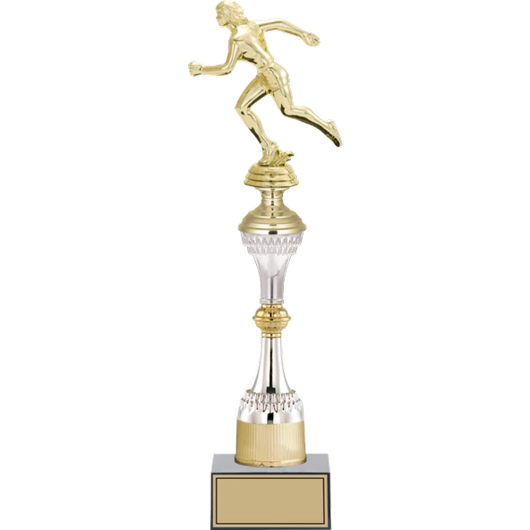 ODAK KUPA - Figürlü Kupalar - Atletizm Kadın Figürlü Kupalar FG-032 B - 43 cm
