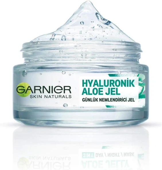 Garnier Hyaluronik Aloe Jel - Günlük Nemlendirici Jel 50 ml Normal ciltler