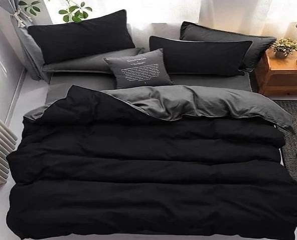 NTK8 %100 Pamuklu Tek Kişilik Çift Taraflı Nevresim Takımı - 6