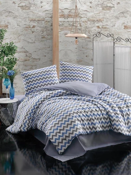 NTK8 %100 Pamuklu Tek Kişilik Çift Taraflı Nevresim Takımı - 7