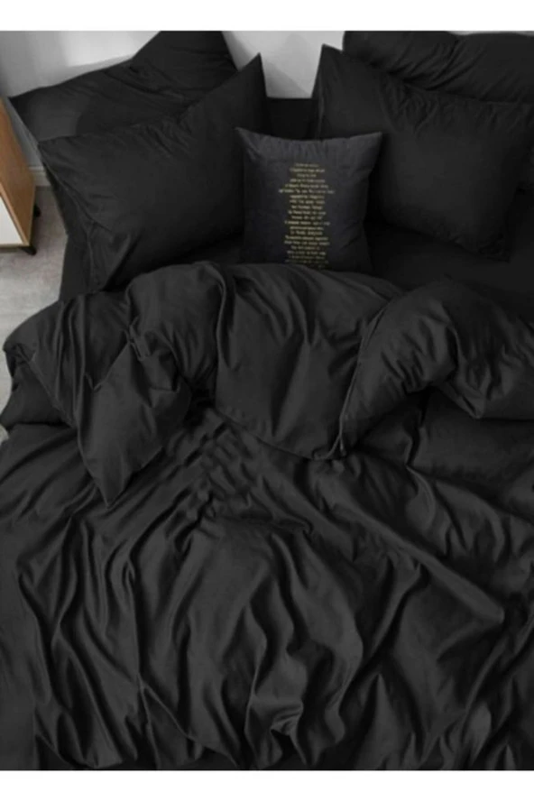 İBNÇ8 Miss Linda Home % 100 Pamuklu Çift Taraflı Çift Kişilik Nevresim Takımı - 2