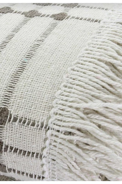 54 Miss Linda Home %100 Pamuklu Buldan Işi Koltuk-çekyat Örtüsü 180 X 450 Cm - 3