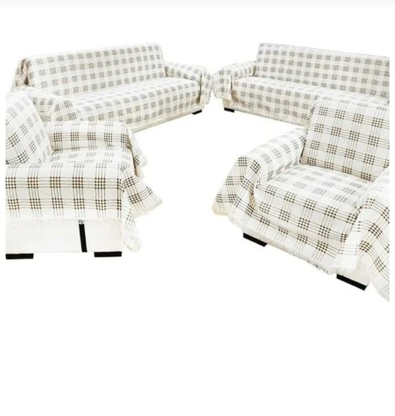0061 Miss Linda Home %100 Pamuklu Buldan Işi Koltuk-çekyat Örtüsü 180 X 450 Cm - Resim 6