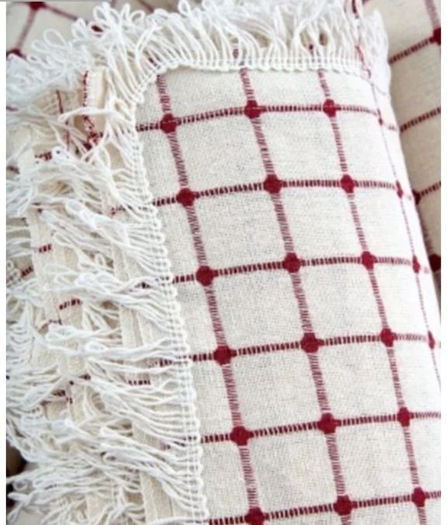 3538 %100 Pamuklu Buldan Işi  Çekyat Örtüsü 180*220 Cm (3538) - 5