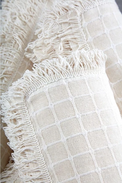 220-3 %100 Pamuklu Buldan Işi  Çekyat Örtüsü 90 x 220 cm - 2