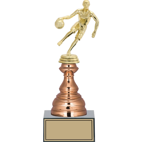 ODAK KUPA - Figürlü Kupalar - Basketbol Kadın Figürlü Kupalar FG-024 C - 28 cm