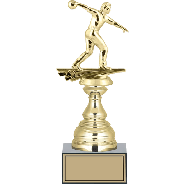 ODAK KUPA - Figürlü Kupalar - Bowling Erkek Figürlü Kupalar FG-023 C - 29 cm