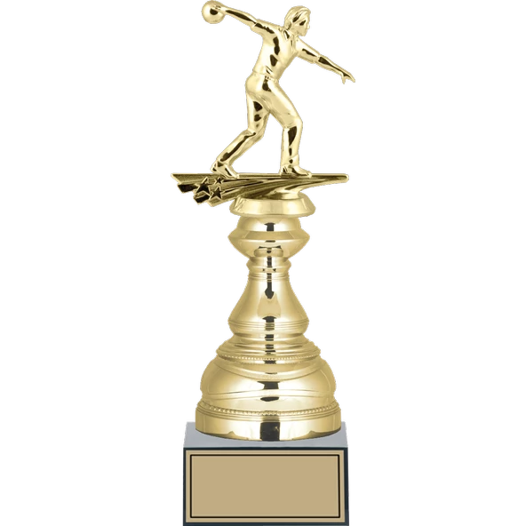 ODAK KUPA - Figürlü Kupalar - Bowling Erkek Figürlü Kupalar FG-023 A - 32 cm