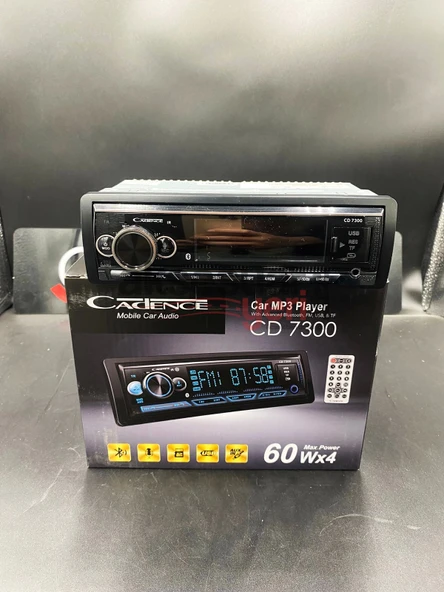 Cadence Oto Teyip Bluetoothlu Çift Usbli 60X4 Watt Aux Çıkışlı - 3
