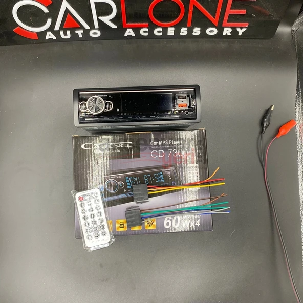 Cadence Oto Teyip Bluetoothlu Çift Usbli 60X4 Watt Aux Çıkışlı - 2