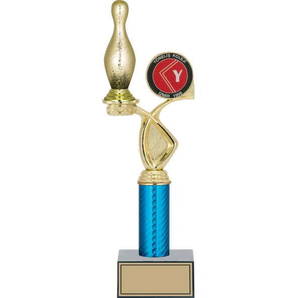 ODAK KUPA - Figürlü Kupalar - Bowling / Pin Figürlü Kupalar FG-017 B - 37 cm