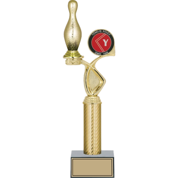ODAK KUPA - Figürlü Kupalar - Bowling / Pin Figürlü Kupalar FG-015 A - 40 cm