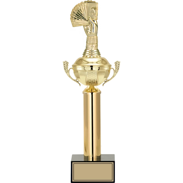 ODAK KUPA - Figürlü Kupalar - Briç Figürlü Kupalar FG-048 A - 43 cm