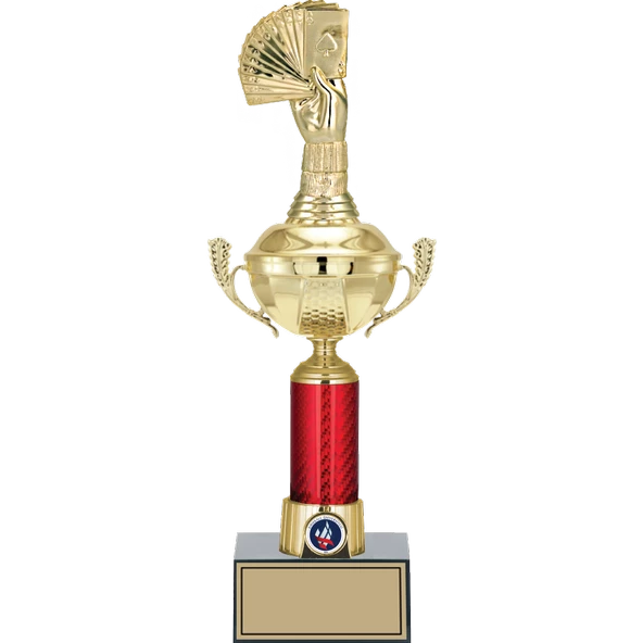 ODAK KUPA - Figürlü Kupalar - Briç Figürlü Kupalar FG-054 C - 40 cm
