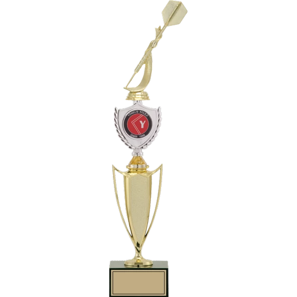 ODAK KUPA - Figürlü Kupalar - Dart Figürlü Kupalar FG-042 A - 49 cm