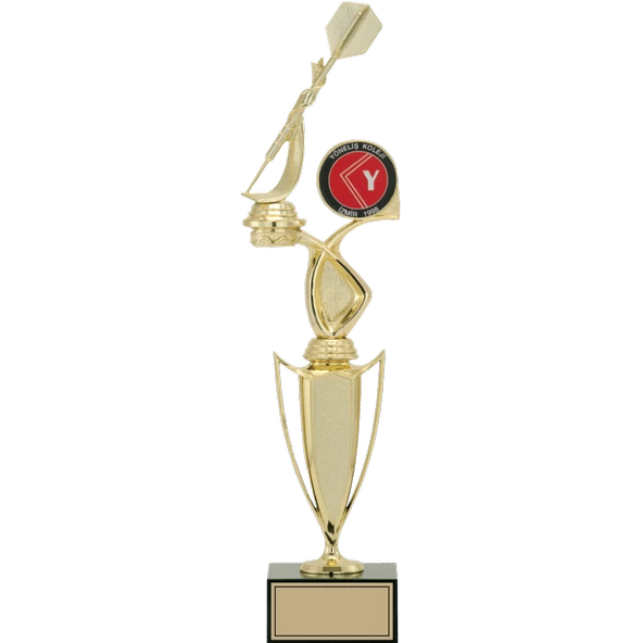 ODAK KUPA - Figürlü Kupalar - Dart Figürlü Kupalar FG-043 A - 47 cm