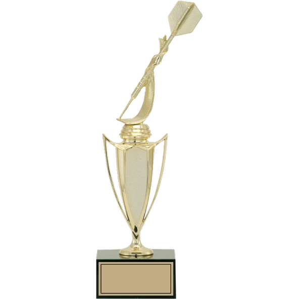 ODAK KUPA - Figürlü Kupalar - Dart Figürlü Kupalar FG-039 B - 36 cm