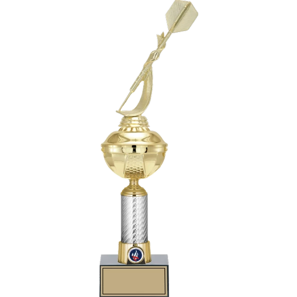 ODAK KUPA - Figürlü Kupalar - Dart Figürlü Kupalar FG-057 C - 43 cm