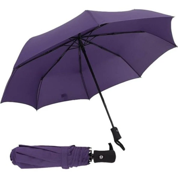 Eleven Market Tam Otomatik Mor Şemsiye - 2