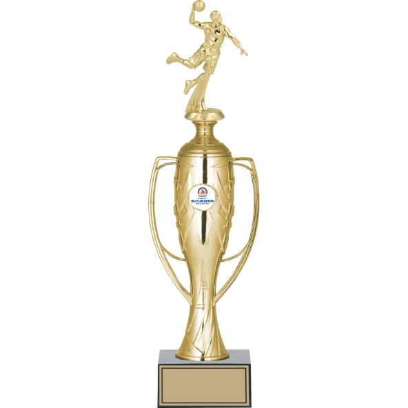 ODAK KUPA - Figürlü Kupalar - Hentbol Figürlü Kupalar FG-026 B - 43 cm