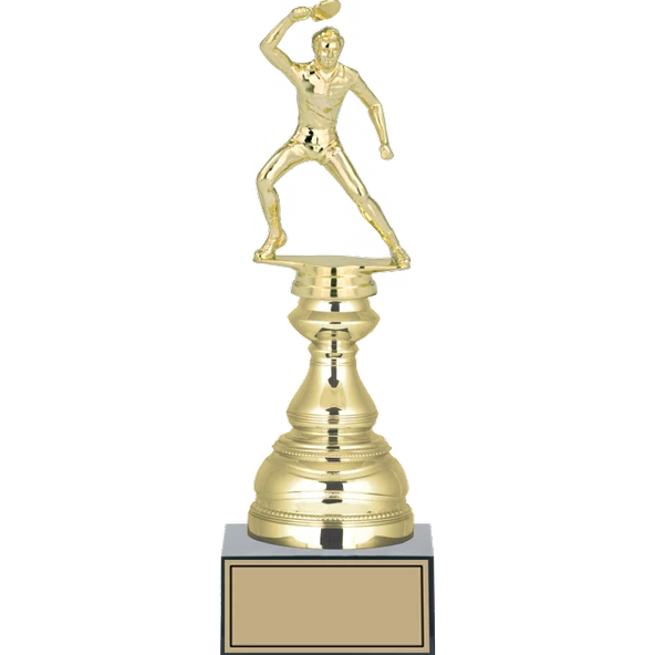 ODAK KUPA - Figürlü Kupalar - Masa Tenisi Erkek Figürlü Kupalar FG-023 B - 29 cm