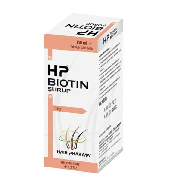 HP Biotin Şurup 150ml ürün görseli 1