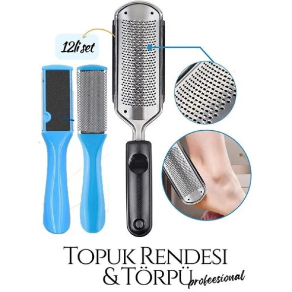 Topuk Rendesi+Topuk Rendesi ve Törpü 2 li Set 718916