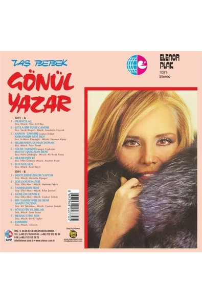 Gönül Yazar - Taş Bebek plak alithestereo - Resim 2