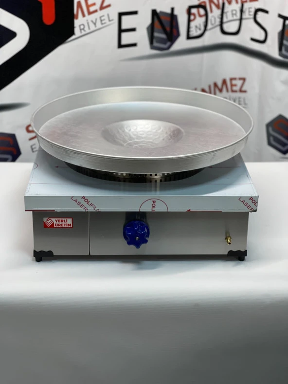 Paslanmaz Tantuni Ocağı 50*50 Cm Tepsi Dahil - ELEKTRİKLİ - Resim 3