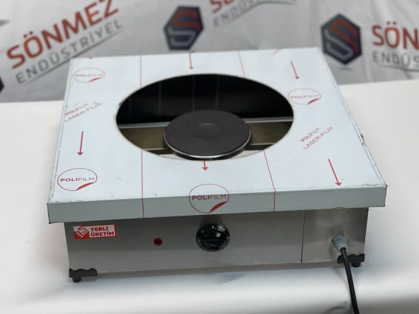 Paslanmaz Tantuni Ocağı 50*50 Cm Tepsi Dahil - ELEKTRİKLİ - Resim 8