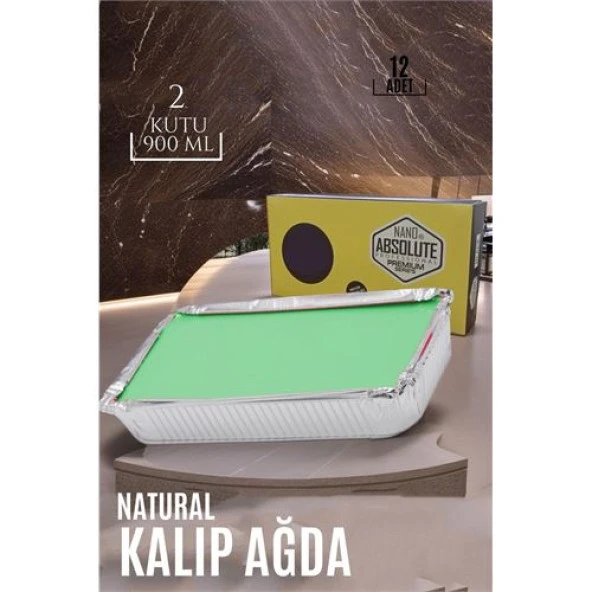Absolute Kalıp Sir Ağda 450MLX2 Kutu NATURAL 719094