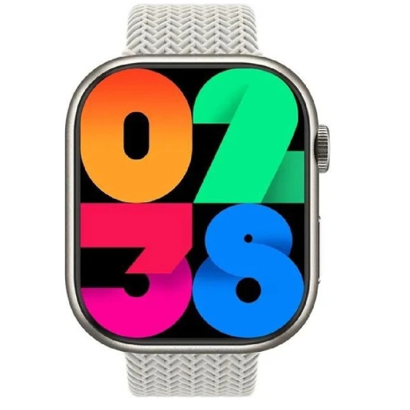 Hk9 Pro Amoled Ekran 45MM Pusula Özellikli Çift Kordon Akıllı Saat - 3