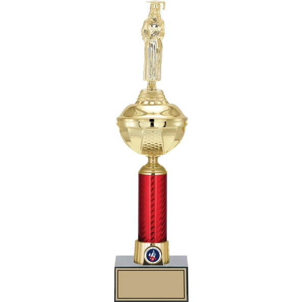 ODAK KUPA - Figürlü Kupalar - Mezuniyet Kadın Figürlü Kupalar FG-053 B - 43 cm