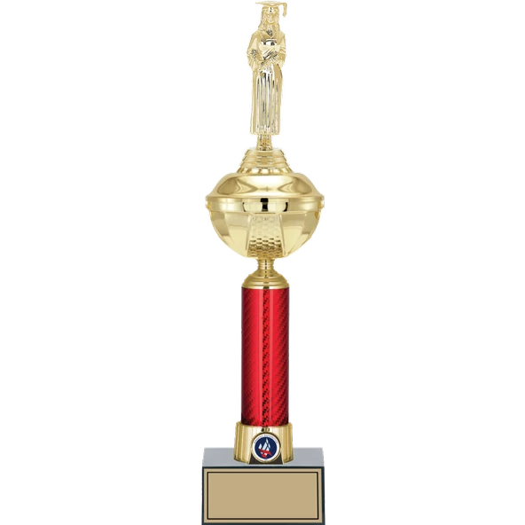 ODAK KUPA - Figürlü Kupalar - Mezuniyet Kadın Figürlü Kupalar FG-053 A - 46 cm