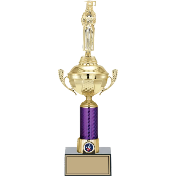 ODAK KUPA - Figürlü Kupalar - Mezuniyet Kadın Figürlü Kupalar FG-060 C - 41 cm