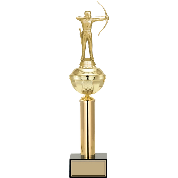 ODAK KUPA - Figürlü Kupalar - Okçu Figürlü Kupalar FG-047 A - 44 cm