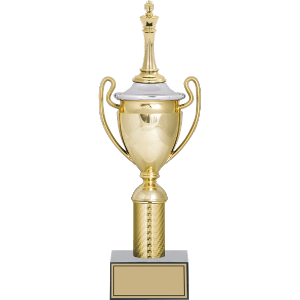 ODAK KUPA - Figürlü Kupalar - Satranç Figürlü Kupalar FG-019 C - 37 cm