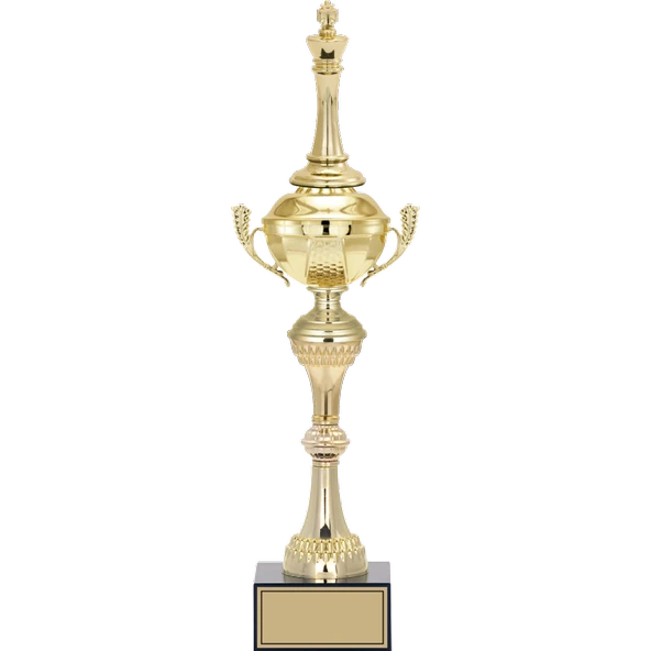 ODAK KUPA - Figürlü Kupalar - Satranç Figürlü Kupalar FG-062 B - 44 cm